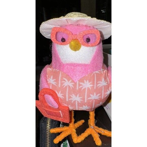 CORAL Pink Bird Target Featherly Friend NEW Sun Squad NWT Summer July‎ 4th 2024 - Picture 1 of 1